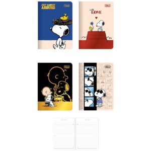 Caderno Especial Snoopy 144F Tilicharm C/Chavei - Imagem 1