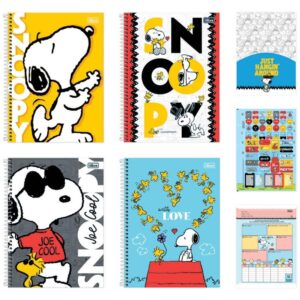 Caderno 01X1 Capa Dura Snoopy 80FLS Capa Unica - Imagem 1
