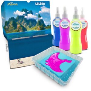 Slime Moana Leleba Gel Magico Cores - Imagem 2