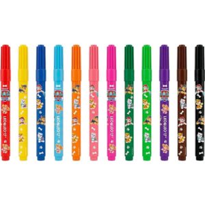 Caneta Hidrografica Jumbo Patrulha Canina 12 Cores - Imagem 2