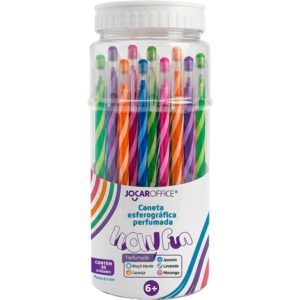 Caneta Esferografica Wow Fun Perfumada 0.7MM 5CORES - Imagem 1