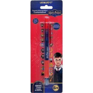 Caneta Esferografica Harry Potter C/ADESIV.0.7MM Pt - Imagem 1