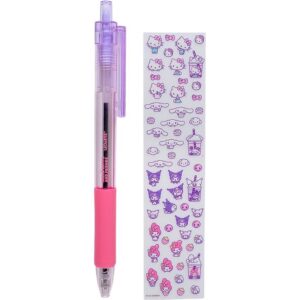 Caneta Esferografica Hello Kitty C/Adesiv. 0.7MM Az - Imagem 2