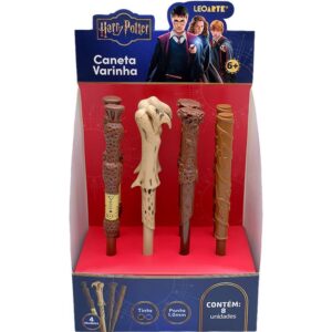 Caneta Esferografica Harry Potter 1.0MM 4MOD/2COR - Imagem 1