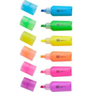 Caneta Marca Texto Jocar Mini Neon 6 Cores - Imagem 3