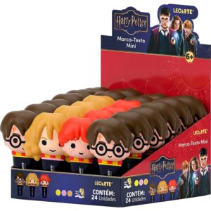 Caneta Marca Texto Harry Potter Mini 3D 3 Cores - Imagem 1