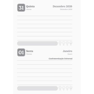 Agenda 2027 Flow Cd 224FLS. 117X162MM - Imagem 2