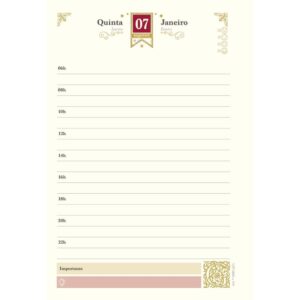 Agenda 2027 Harry Potter CD.352F.138X200MM - Imagem 2