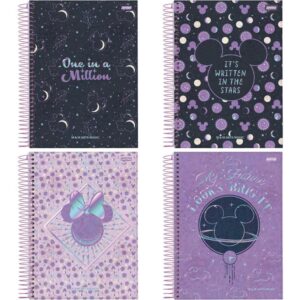 Caderno 01X1 Capa Dura Mickey Arts Magic 80FLS. I.a - Imagem 1
