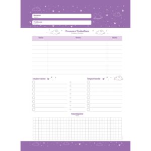 Caderno 01X1 Capa Dura Mickey Arts Magic 80FLS. I.a - Imagem 6