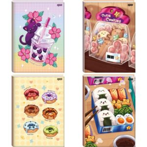 Caderno Brochurao Capa Dura Mochi 80FLS. I.a - Imagem 1