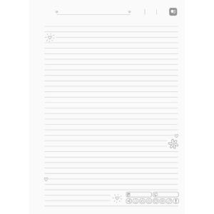 Caderno 01X1 Capa Dura Mochi 80FLS. I.a - Imagem 7