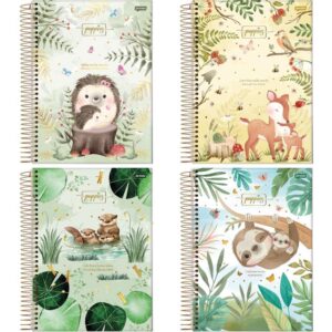 Caderno 10X1 Capa Dura Puppies 160FLS. - Imagem 1