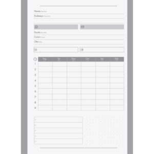 Caderno 01X1 Capa Dura Stiff + 96FLS. Preto - Imagem 2
