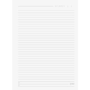 Caderno 01X1 Capa Dura Stiff + 96FLS. Preto - Imagem 4