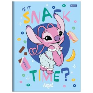 Caderno Brochurao Capa Dura Stitch Angel 80FL - Imagem 4