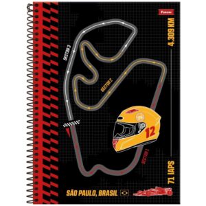 Caderno 01X1 Capa Dura Veloce 80FLS - Imagem 4