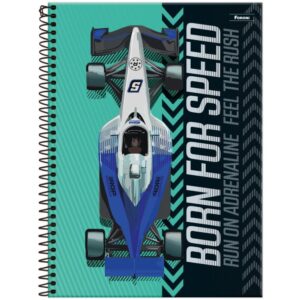 Caderno 01X1 Capa Dura Veloce 80FLS - Imagem 5