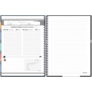 Caderno 01X1 Capa Dura Veloce 80FLS - Imagem 8