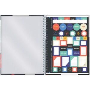Caderno 01X1 Capa Dura Roadclub 80FLS - Imagem 7