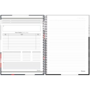 Caderno 01X1 Capa Dura Roadclub 80FLS - Imagem 8