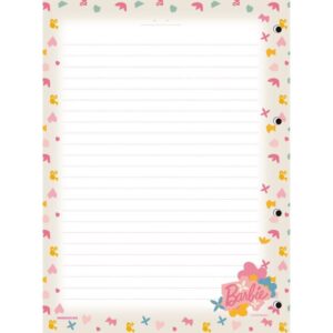 Caderno Argolado Barbie Cd 160FLS - Imagem 12