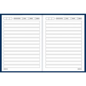 Caderno Brochurao Capa Dura Neuro Animamente Cores 80FLS - Imagem 2