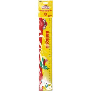 Regua Plastica Play-Doh Lenticular 30CM - Imagem 1