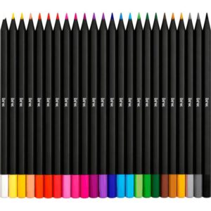 Lapis de Cor Sextavado Ebano 24 Cores - Imagem 2