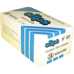 Clipe Galvanizado Aco 8/0 180 Unidades - Imagem 1