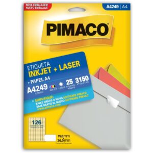 Etiqueta A4 A4249 25 Fls 15,0 X 26,0 Mm - Imagem 1