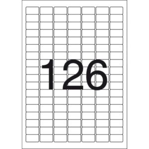 Etiqueta A4 A4249 25 Fls 15,0 X 26,0 Mm - Imagem 2