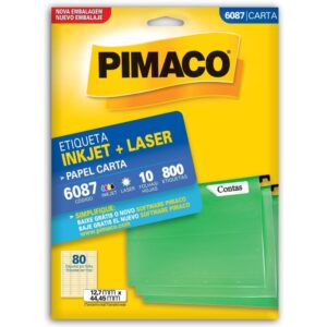Etiqueta Carta 6087 10 Fls 12,7 X 44,45 Mm - Imagem 1