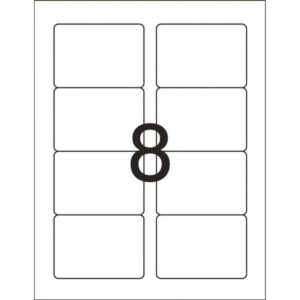 Etiqueta Carta 6095 10 Fls 59,27 X 85,73 Mm - Imagem 2