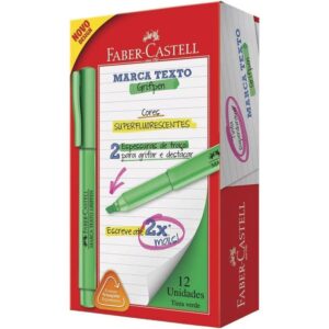 Caneta Marca Texto Grifpen Verde - Imagem 1