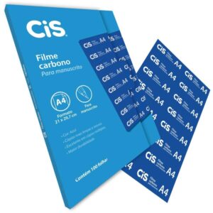 Papel Carbono para Lapis Cis Filme Azul a-4 - Imagem 1