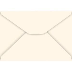 Envelope Colorido Carta 114X162MM Creme 85G - Imagem 1