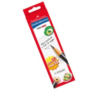 Lapis Preto Redondo Ecolapis 1205 Max N.2 +2GRATIS - Imagem 1