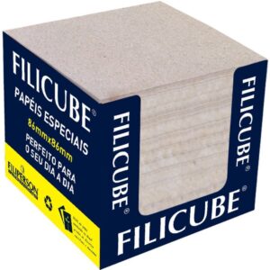 Bloco de Anotacoes Filicube 8X8CM.90G. Rec.natura - Imagem 1