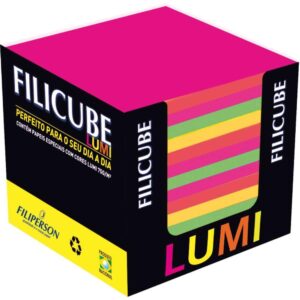 Bloco de Anotacoes Filicube 8X8CM. 85G. Lumi - Imagem 1