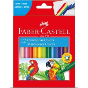 Caneta Hidrografica Prestocolor Regular 12 Cores - Imagem 1