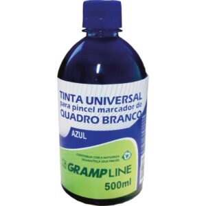 Tinta Marcador Quadro Branco Reabastecedor 500ML Azul - Imagem 1
