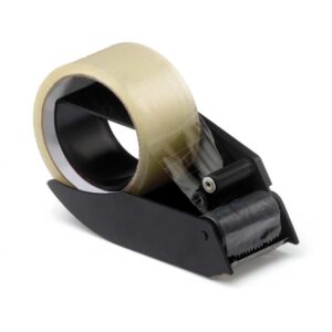 Suporte para Fita Empacotar Aplicador de Fitas Preto - Imagem 1