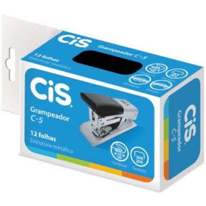Grampeador Metal Cis C-5 Metallic P/12FLS. 26/6 - Imagem 2