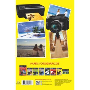 Papel Fotografico Inkjet A4 High Glossy 180G - Imagem 4