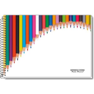 Caderno Desenho Universitario 96FLS. - Imagem 1