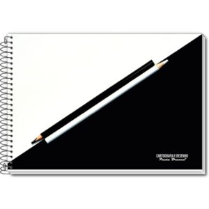 Caderno Desenho Universitario 96FLS. - Imagem 3