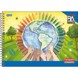 Caderno Desenho Universitario Basic Art 96FLS. Esp. Horiz. - Imagem 1
