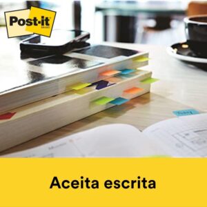 Bloco Marcador Pagina Adesivo Flags 4 Cores Papel 180F. - Imagem 3