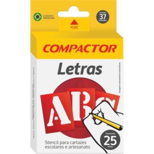 Letra Vazada Letras e Algarismos 25MM - Imagem 1
